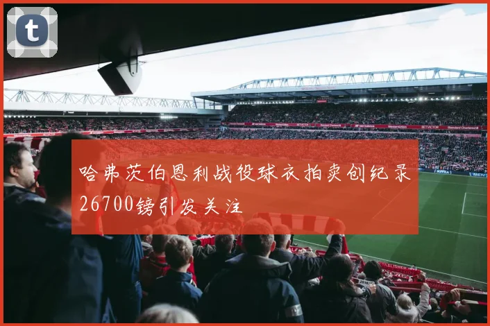 哈弗茨伯恩利战役球衣拍卖创纪录26700镑引发关注