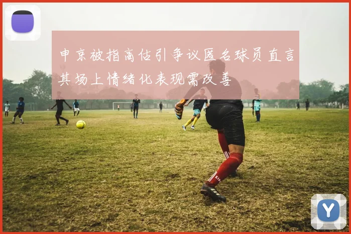 申京被指高估引争议匿名球员直言其场上情绪化表现需改善